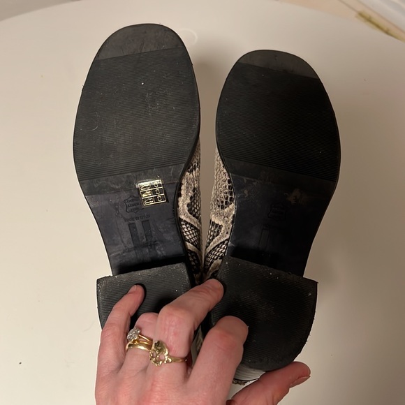 Miista Cybil Snakeskin Block Heel Boot - Picture 5 of 5